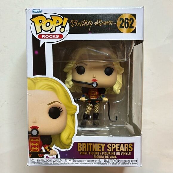 Funko Other - NIB Funko POP! Rocks #262 Britney Spears Circus Version Collectible Figurine
